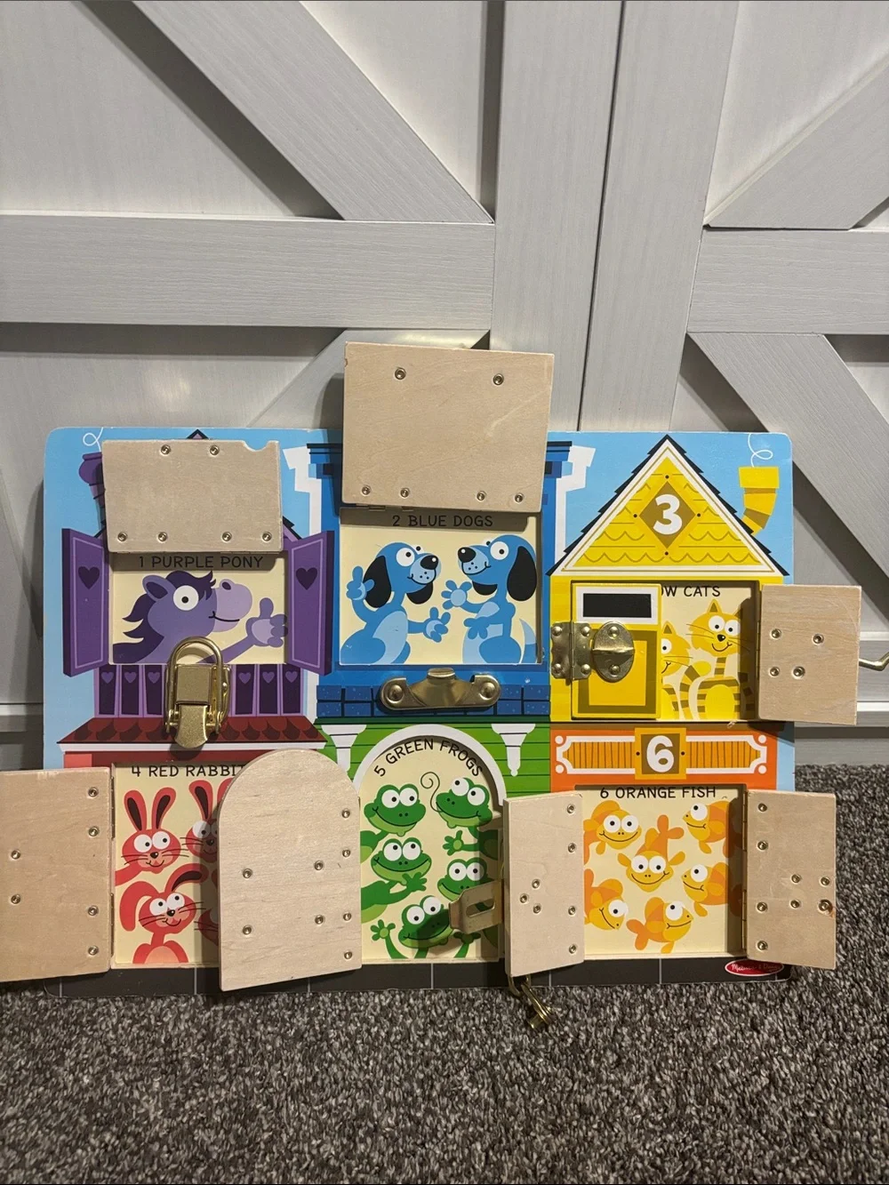 Melissa & Doug Latches Board